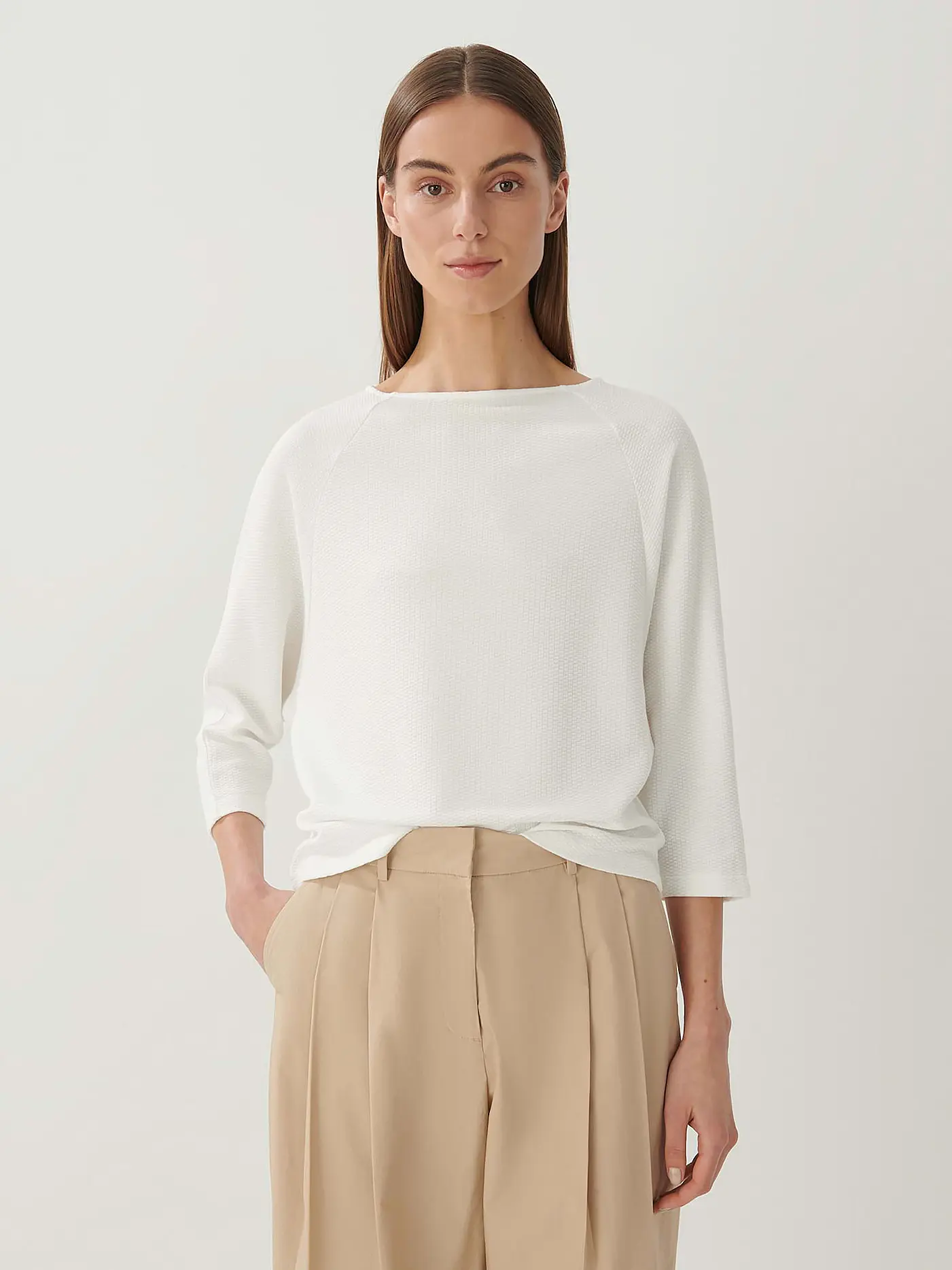 SOMEDAY | Langarmshirt KELIKA | weiss